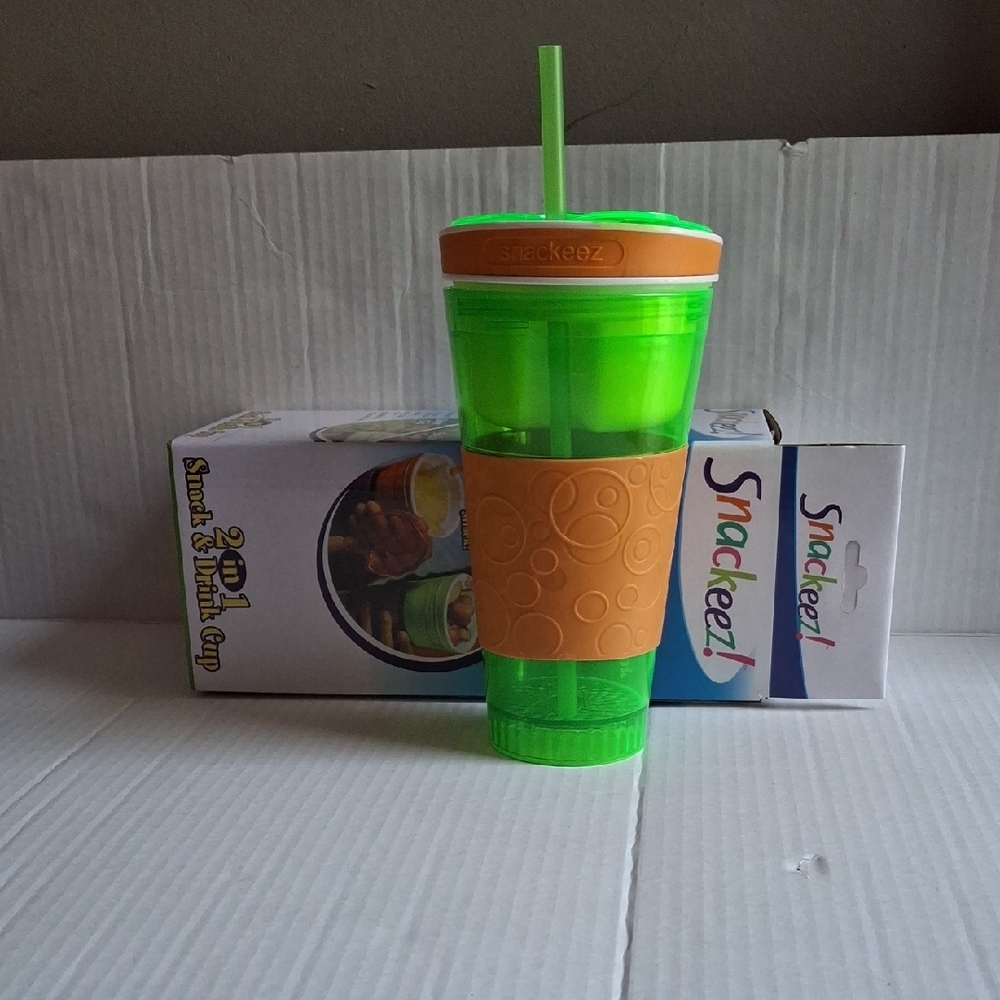 Green and Orange Tumbler